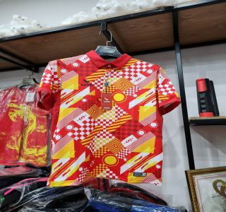 áo Kamito ping pong mẫu mới 2023 màu đỏ