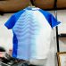 Áo Butterfly nội địa nhật qsd size M trắng xanh ms 08