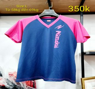 Áo Nittaku nội địa nhật qsd size L ms 12